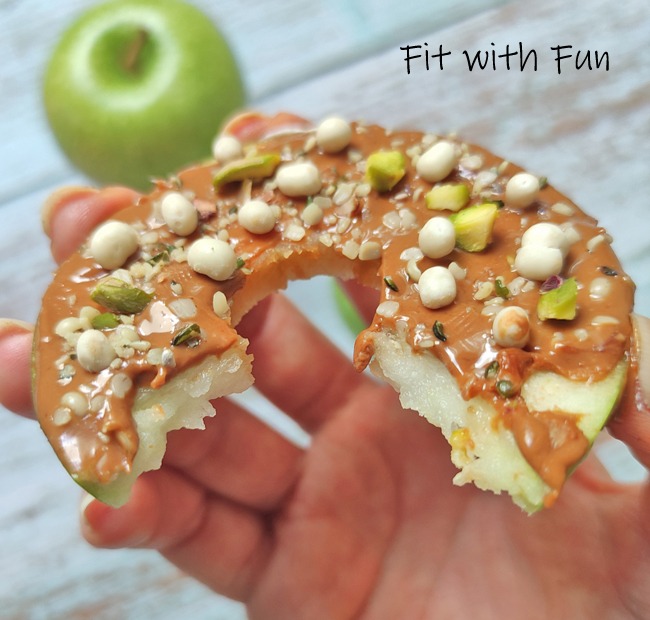 Apple Donuts Snack Sfiziosi Sani e Veloci con Fettine di Mela