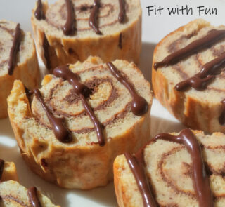 Girelle Proteiche e Gluten Free ripiene di Nutella Fit