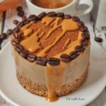 Cheesecake Caffè e Caramello Fit Proteica e Senza Glutine