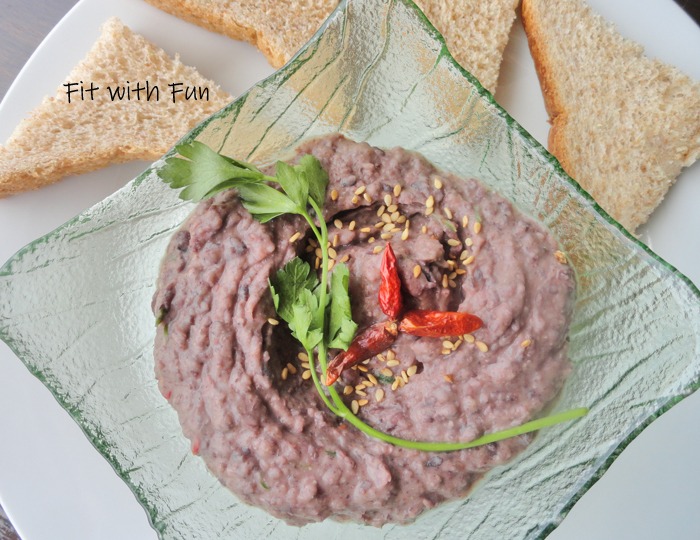 Black South Western Hummus ai Fagioli Neri Ipocalorico Vegan Proteico Senza Glutine