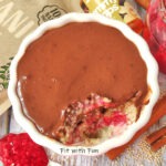 Porridge Freddo di Quinoa Marmellata e Cioccolato Proteico Senza Glutine