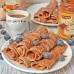 Crepes con farina di castagne 3 ingredienti senza glutine e lattosio