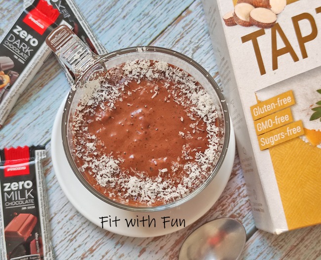 Cioccolata Calda di Tapioca 100 Calorie 3 Ingredienti Senza Glutine