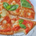 Pizza Veloce al Kefir 2 Ingredienti Senza Glutine né Lievitazione