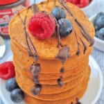Pancake di Carote 3 Ingredienti Proteici Senza Glutine e Lattosio